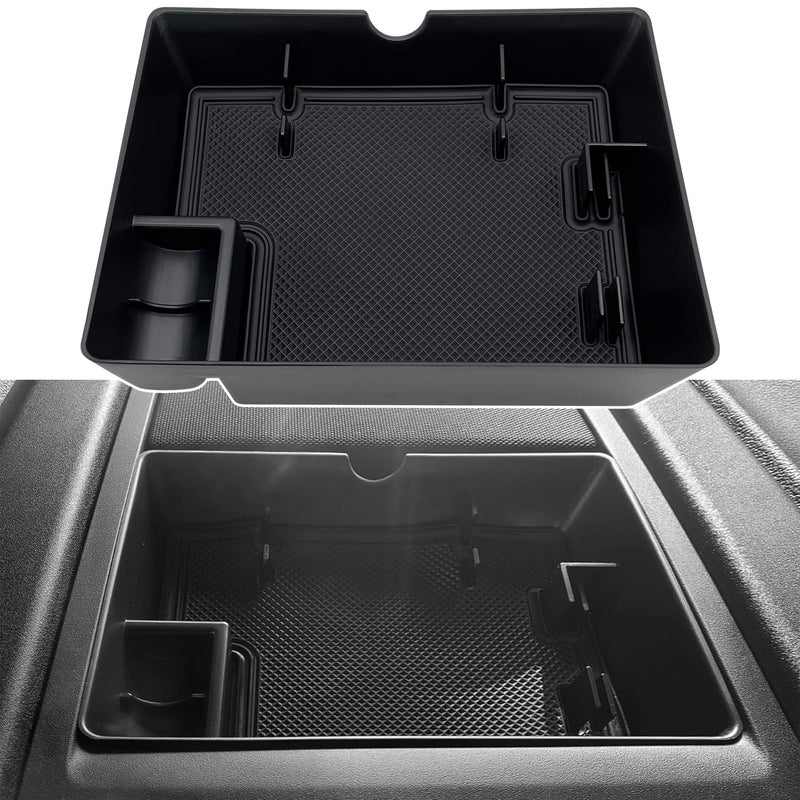 JOJOMARK Compatible with Ford F150 Expedition Accessories Dash Center Console Table Storage Tray fits for F150 (2015-2020) and Expeditionï¼ˆ2018-2020, F250 F350 (2017-2022) - Image 1